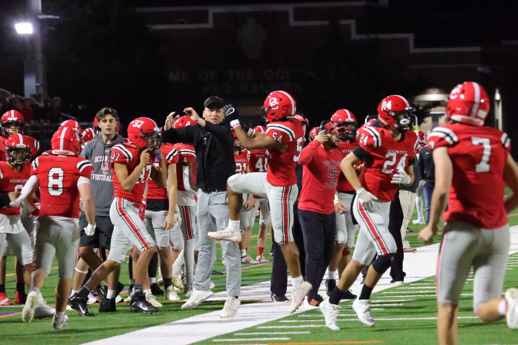 Long Branch vs Ocean City football game